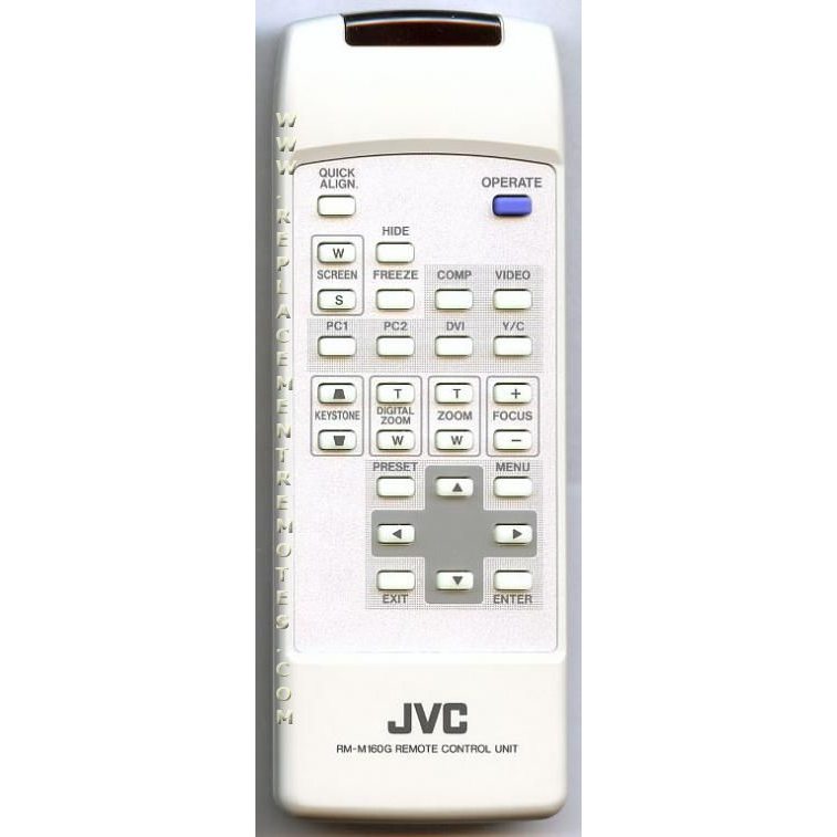 Control remoto del proyector JVC RMM160G