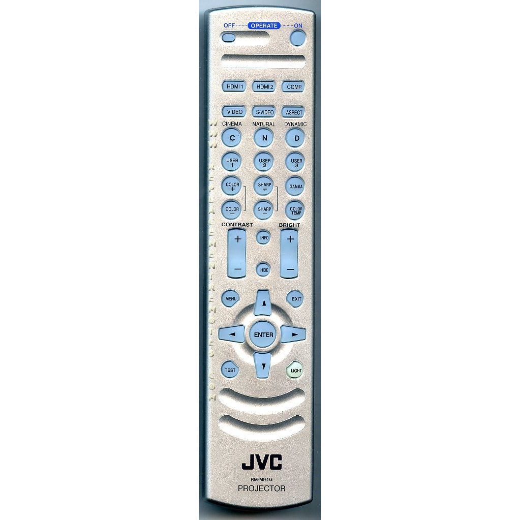 Control remoto del proyector JVC RMMH1G