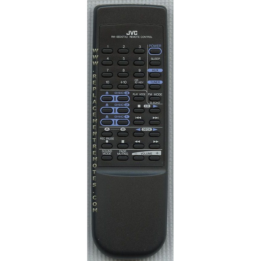 JVC RMSED5TXU Audio Remote Control