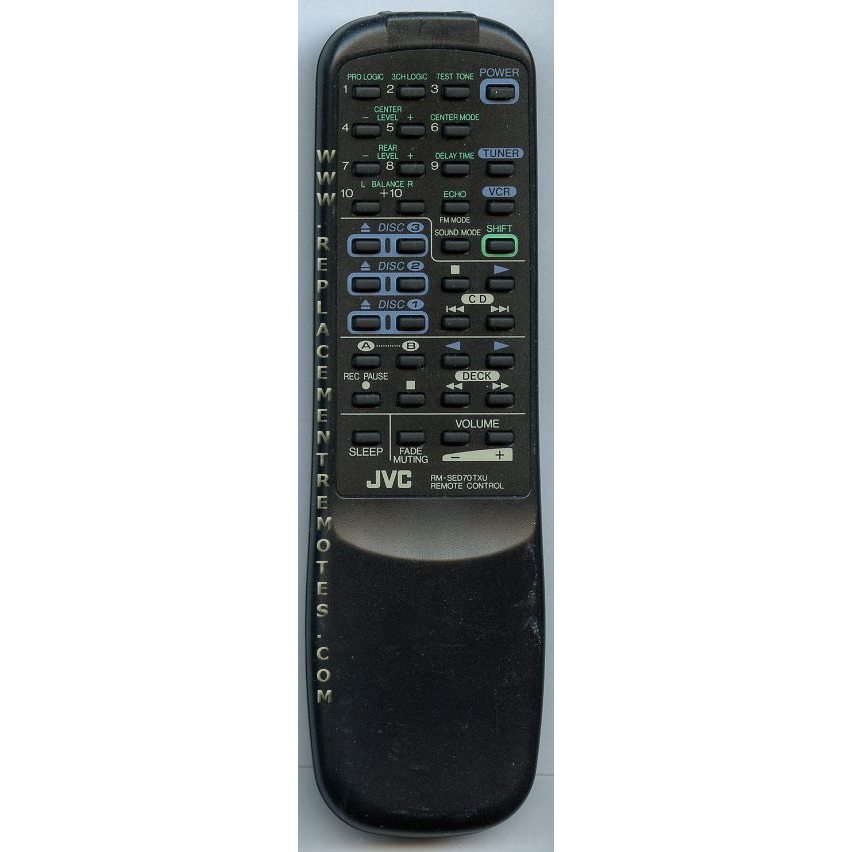 Control remoto del receptor JVC RMSED70TXU