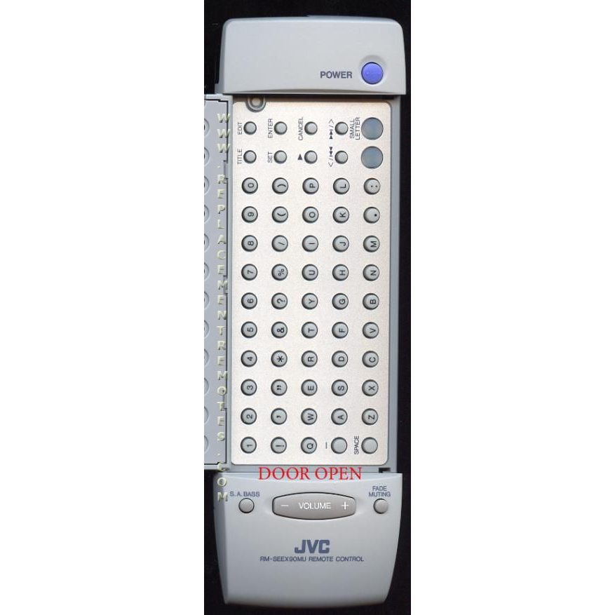 Control remoto del receptor JVC RMSEEX90MU