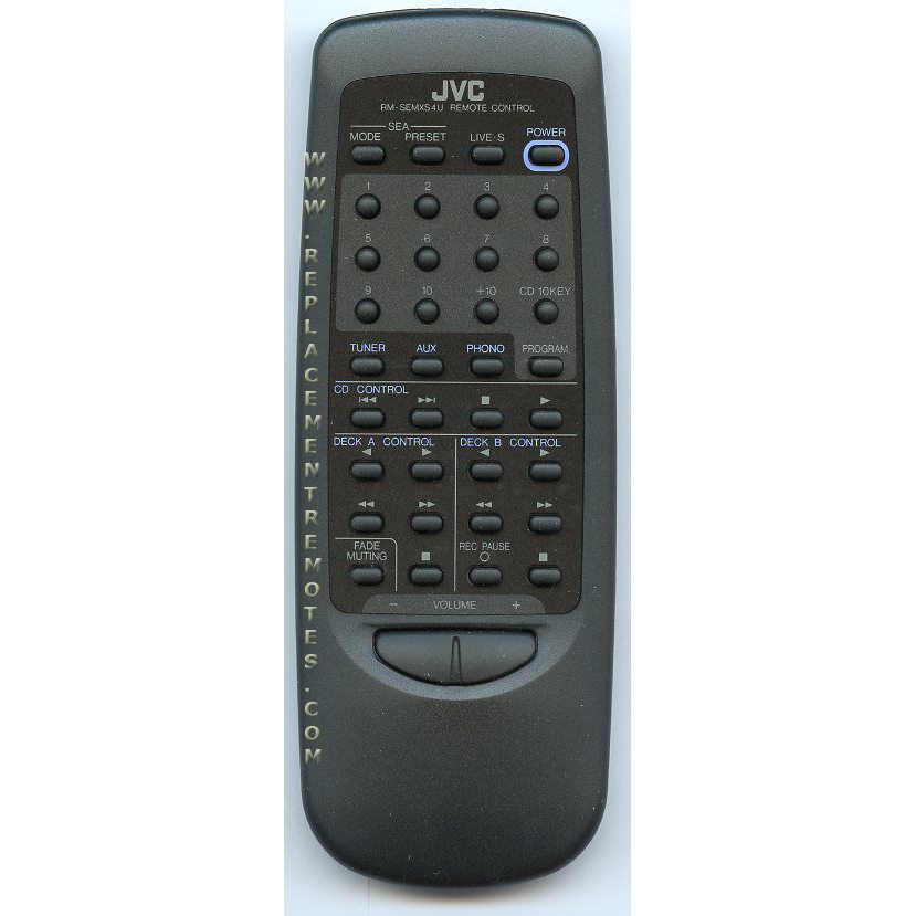 JVC RMSEMXS4U Audio Remote Control