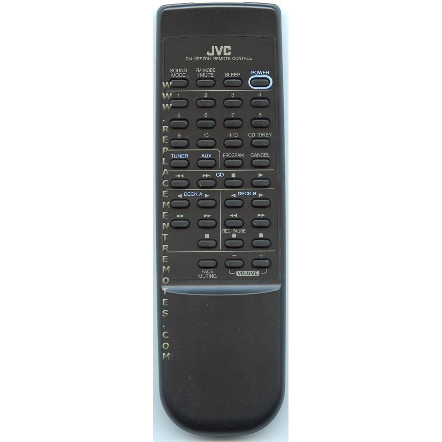 JVC RMSES20U Audio Remote Control