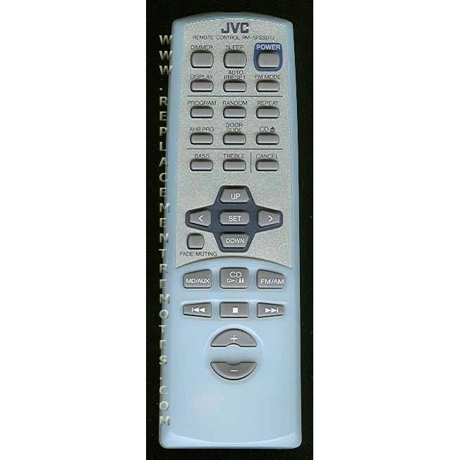 Control remoto de audio JVC RMSFSSD7J