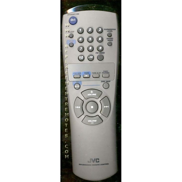 JVC RMSMXG50A Audio Remote Control