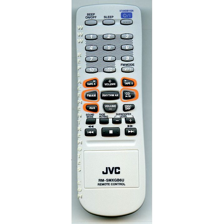 Control remoto de audio JVC RMSMXGB6U