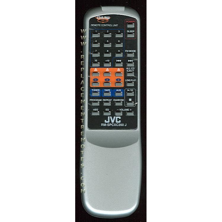 JVC RMSPCXC350J Audio Remote Control
