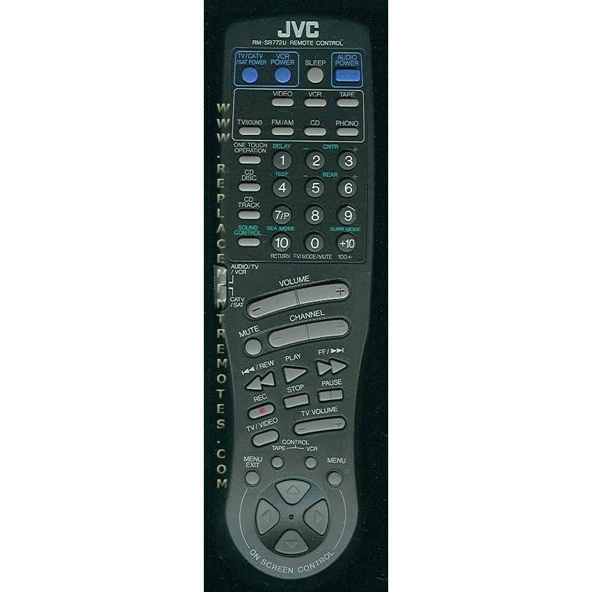 JVC RMSR772U Audio Remote Control