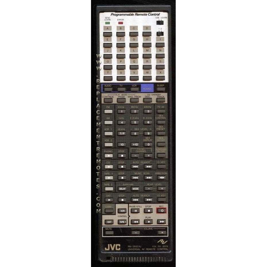 Control remoto del receptor JVC RMSR801U
