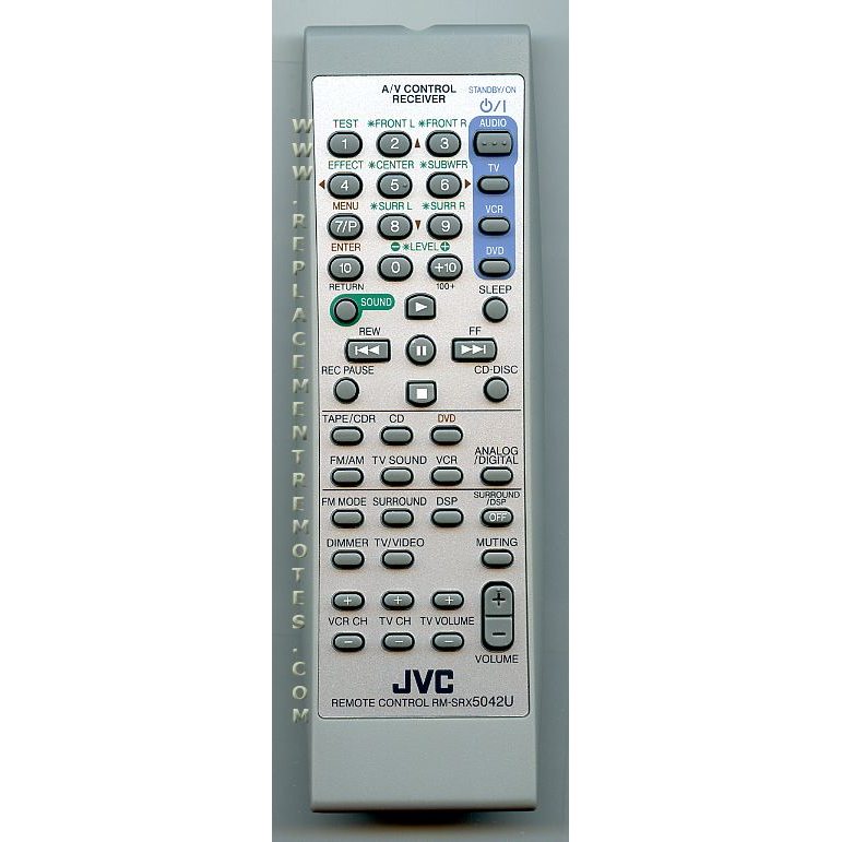 Control remoto de audio JVC RMSRX5042U