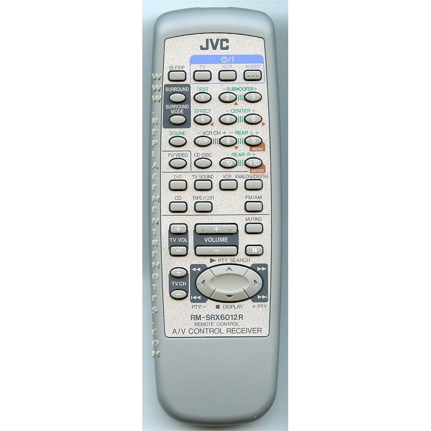 Control remoto del receptor JVC RMSRX6012R