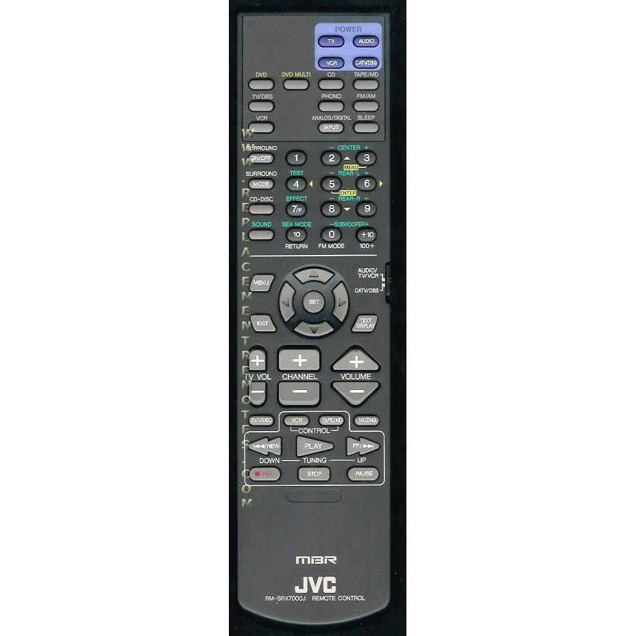 Control remoto de audio JVC RMSRX7000J