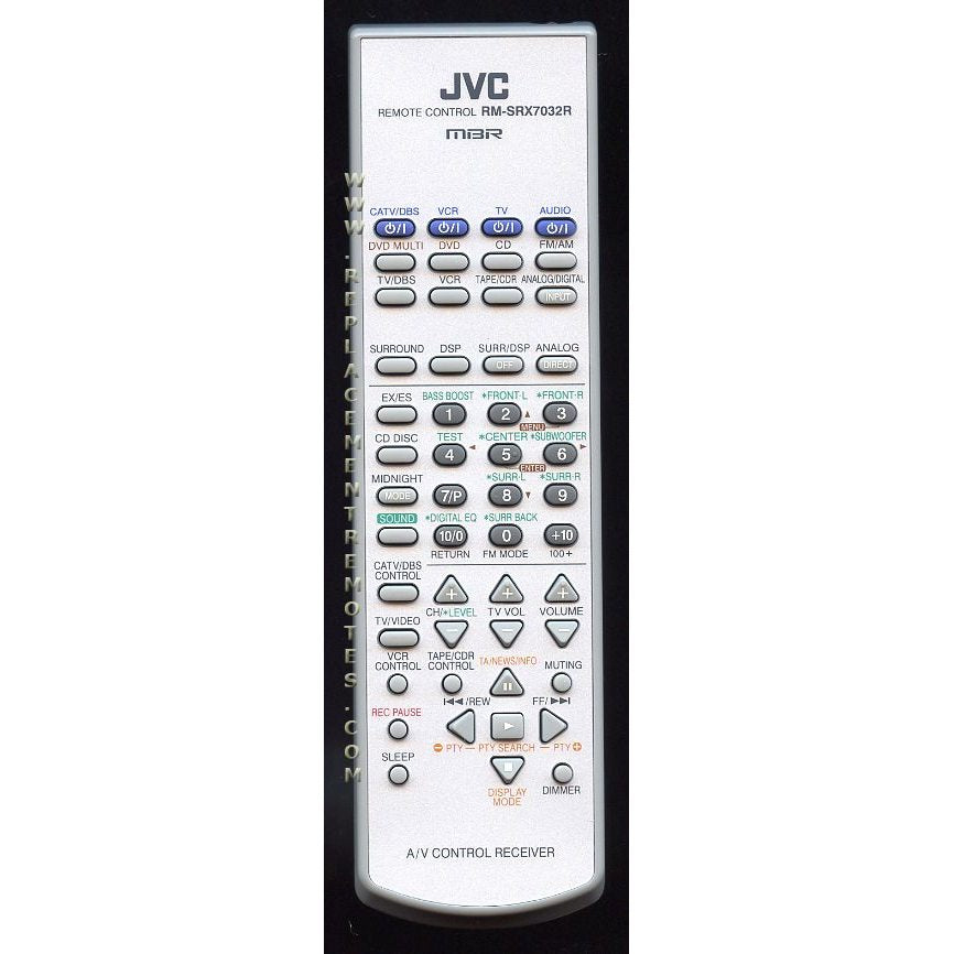Control remoto del receptor JVC RMSRX7032R