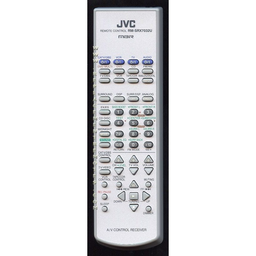 Control remoto del receptor JVC RMSRX7032U