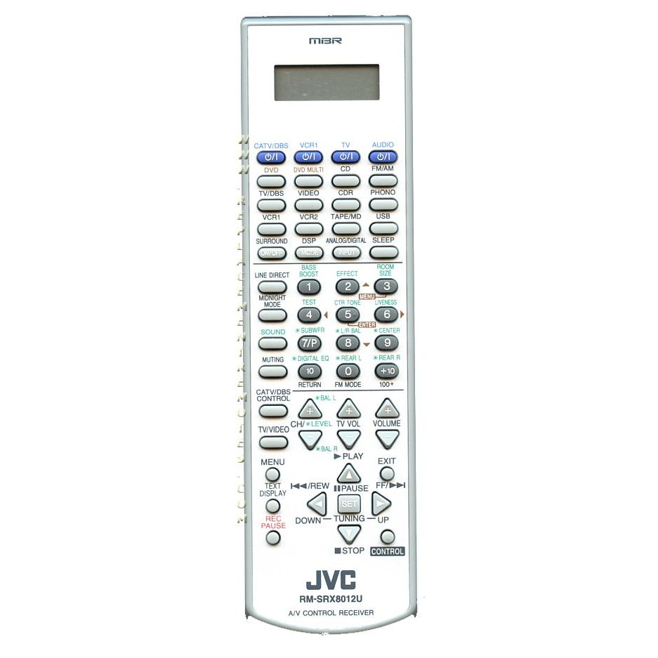 Control remoto del receptor JVC RMSRX8012U