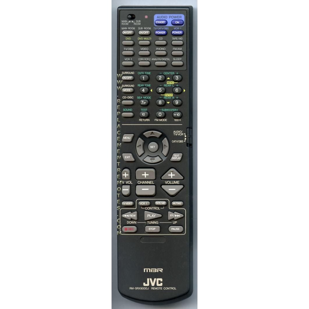 Control remoto de audio JVC RMSRX9000J