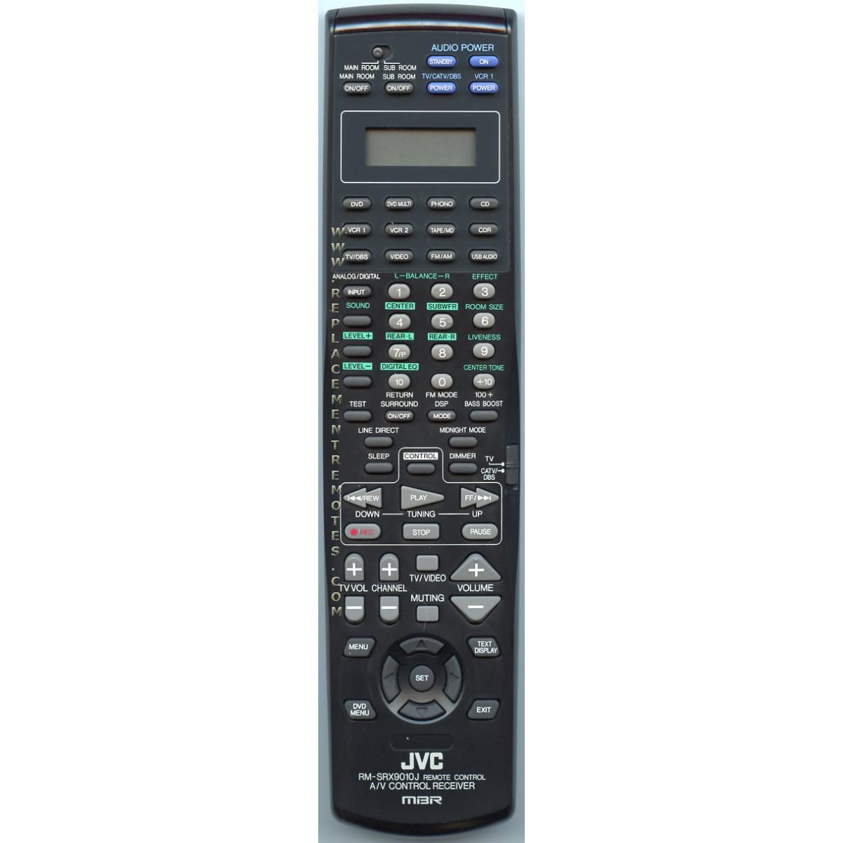 JVC RMSRX9010J Receiver Remote Control