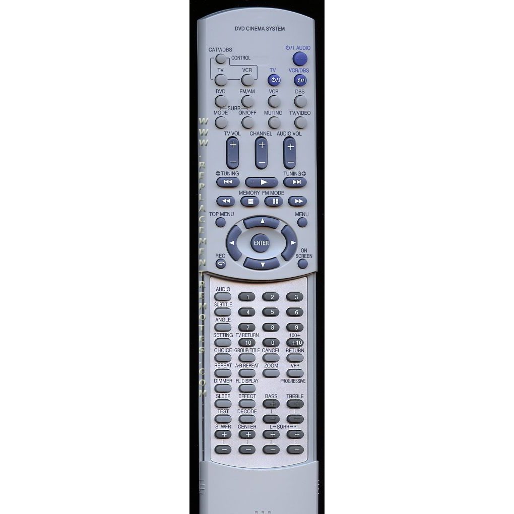JVC RMSTHA55U Home Theater Remote Control