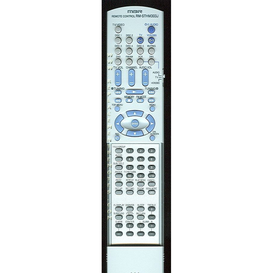 Control remoto del receptor JVC RMSTHM303J
