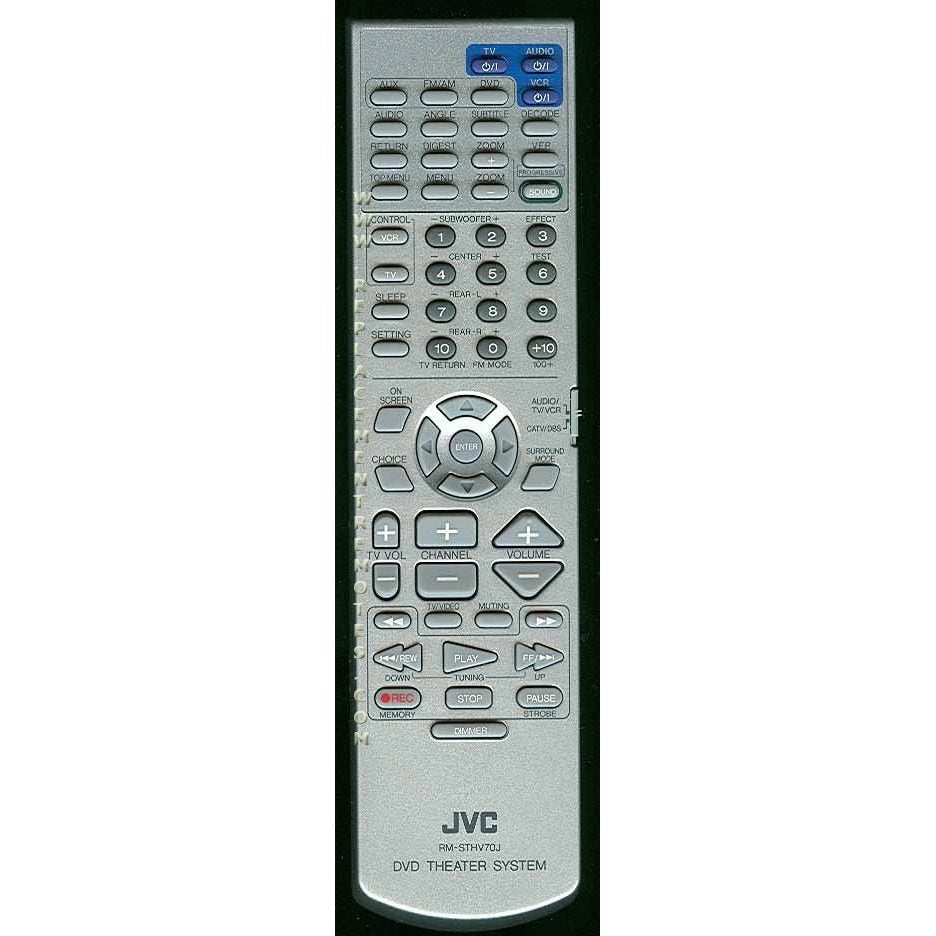 JVC RMSTHV70J Receiver Remote Control