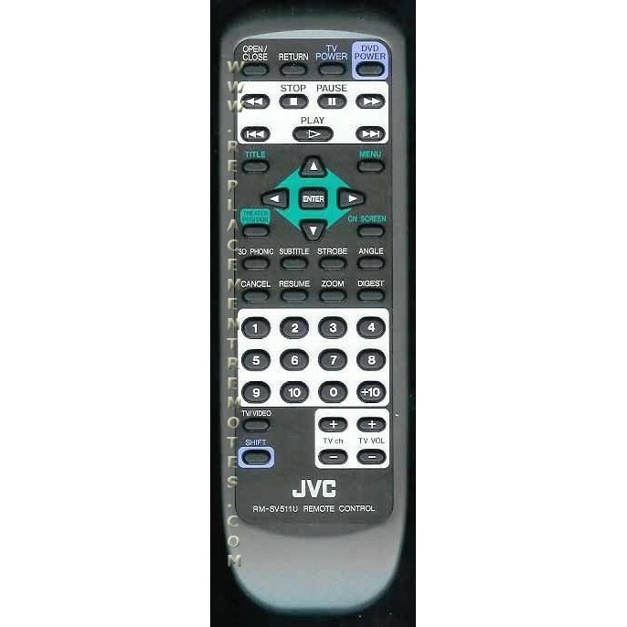 Control remoto de DVD JVC RMSV511UG