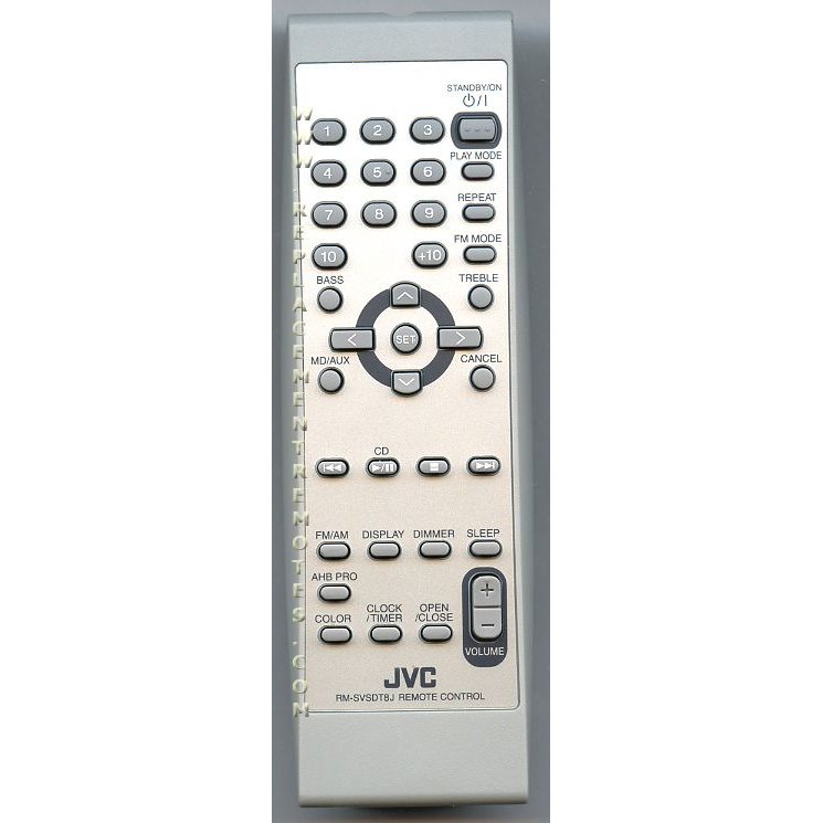 Télécommande audio JVC RMSVSDT8J