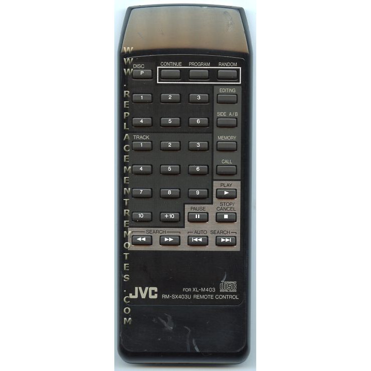 Control remoto de CD JVC RMSX403U