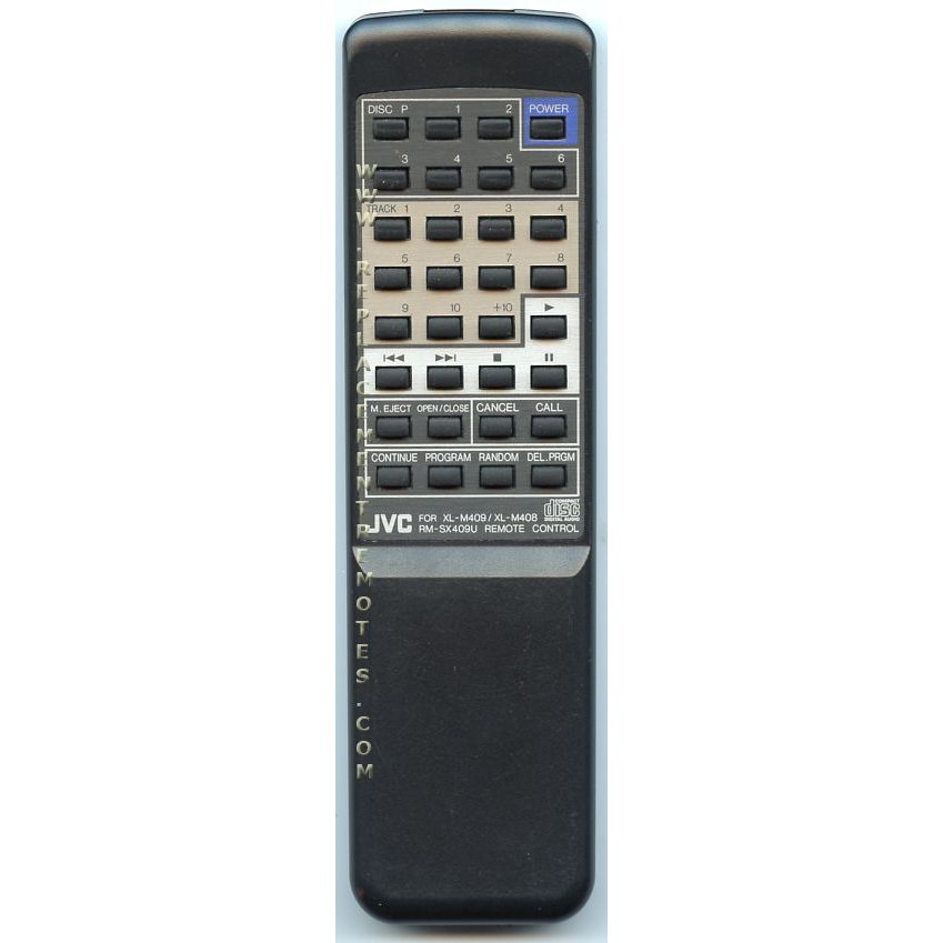 JVC RMSX409U Audio Remote Control