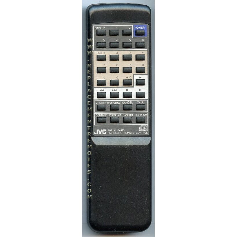 JVC RMSX415U Audio Remote Control