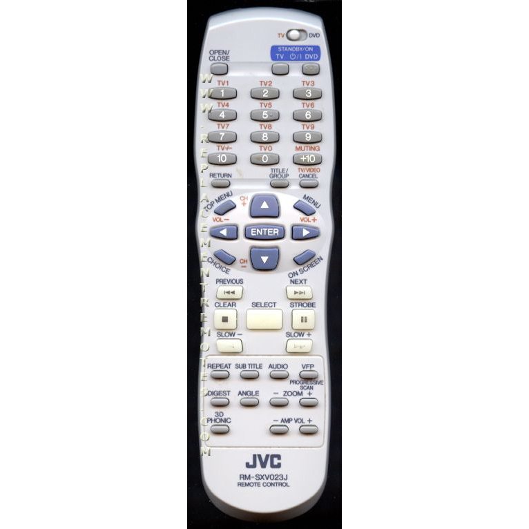 JVC RMSXV023J Audio Remote Control