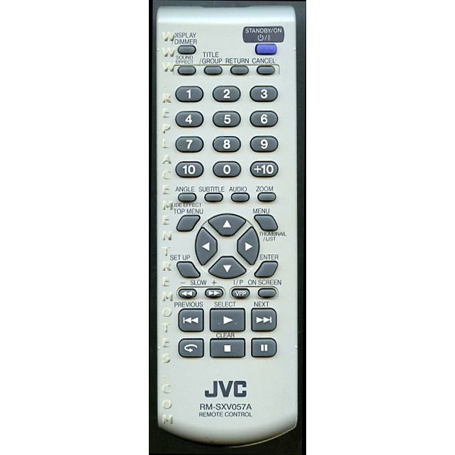 Control remoto de DVD JVC RMSXV057A