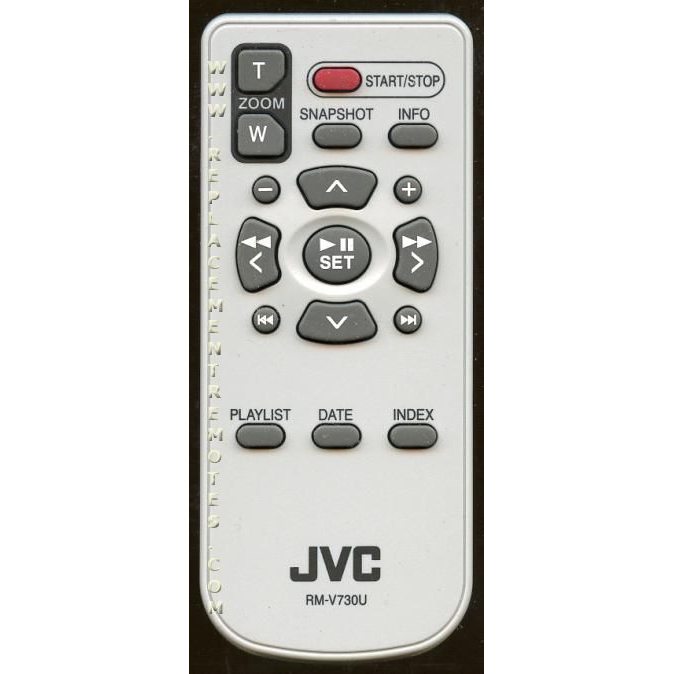 Control remoto para cámara de vídeo JVC RMV730U