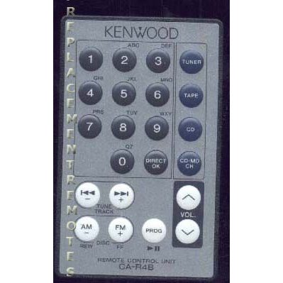 Kenwood CAR4B Receiver Remote Control