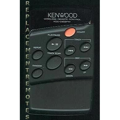 Control remoto de audio Kenwood KDCC602FM