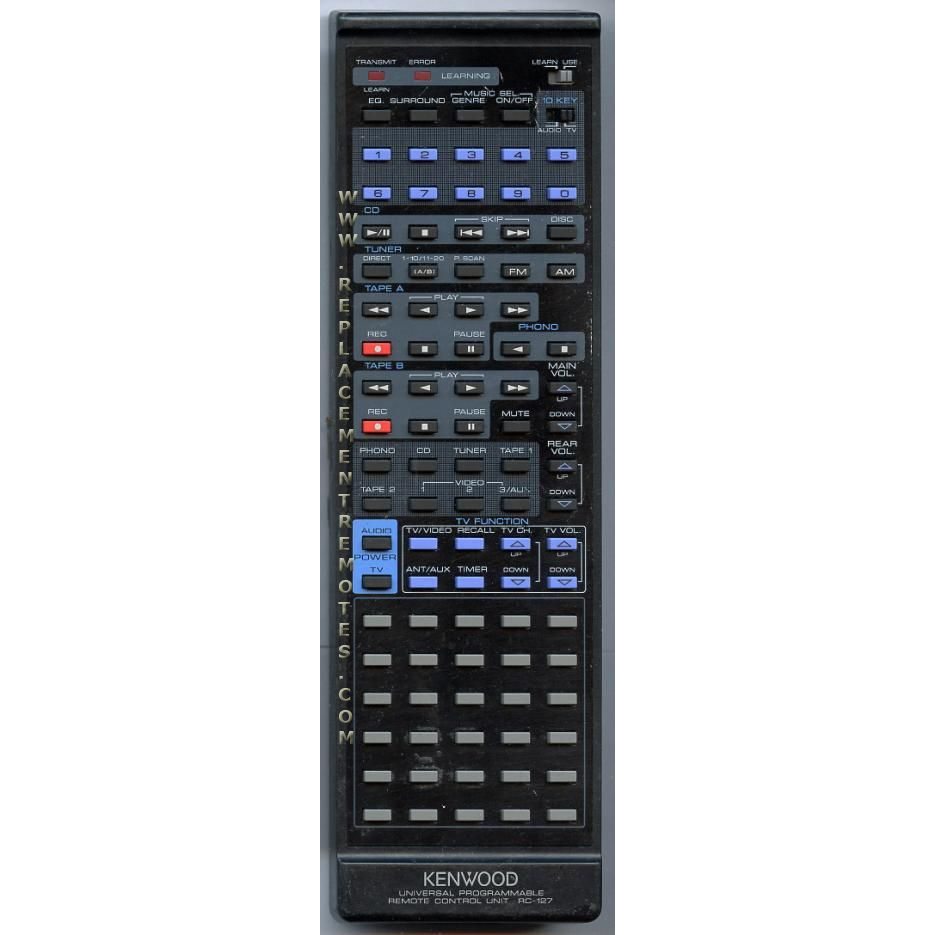 Kenwood RC127 Receiver Remote Control