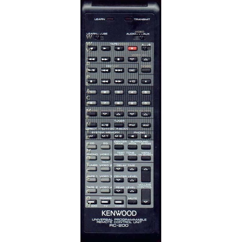 Control remoto de audio Kenwood RC200