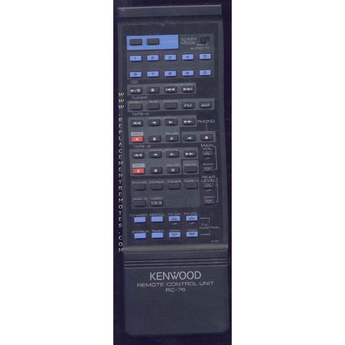 Kenwood RC76 Audio Remote Control