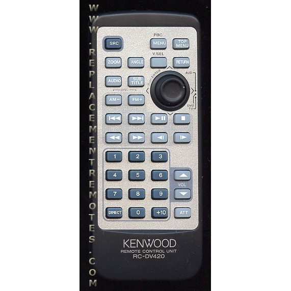 Control remoto de audio Kenwood RCDV420