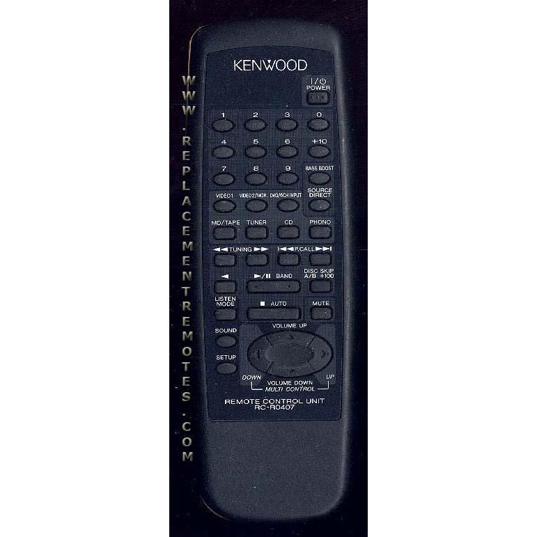 Kenwood RCR0407 Audio Remote Control