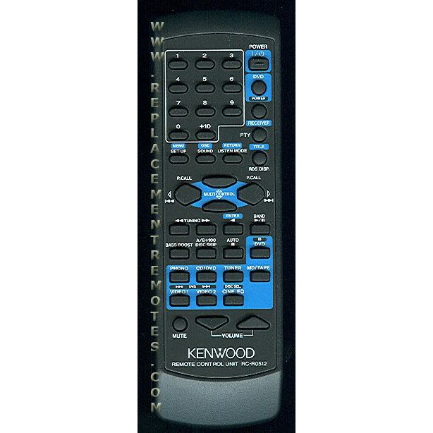 Kenwood RCR0512 Receiver Remote Control