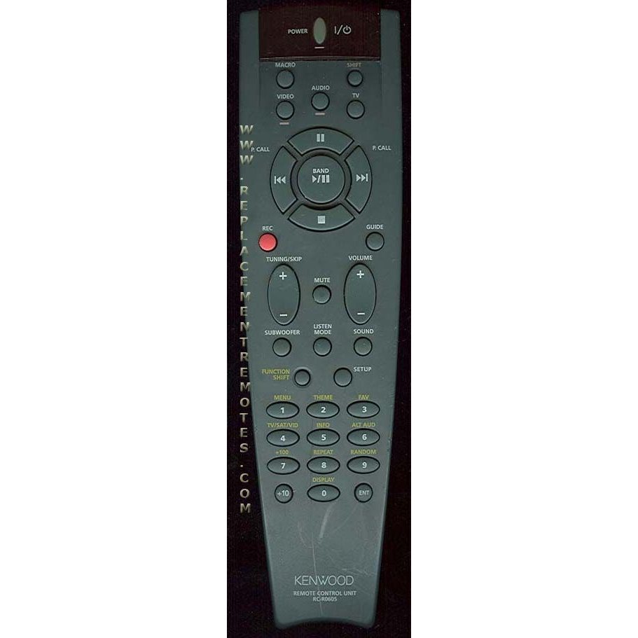 Kenwood RCR0605 Receiver Remote Control