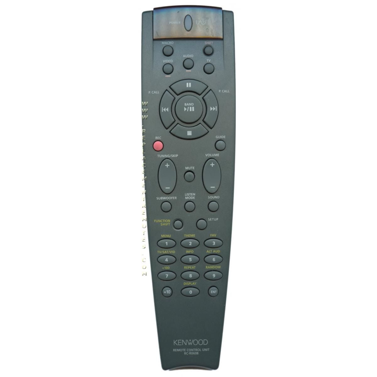 Kenwood RCR0608 Receiver Remote Control