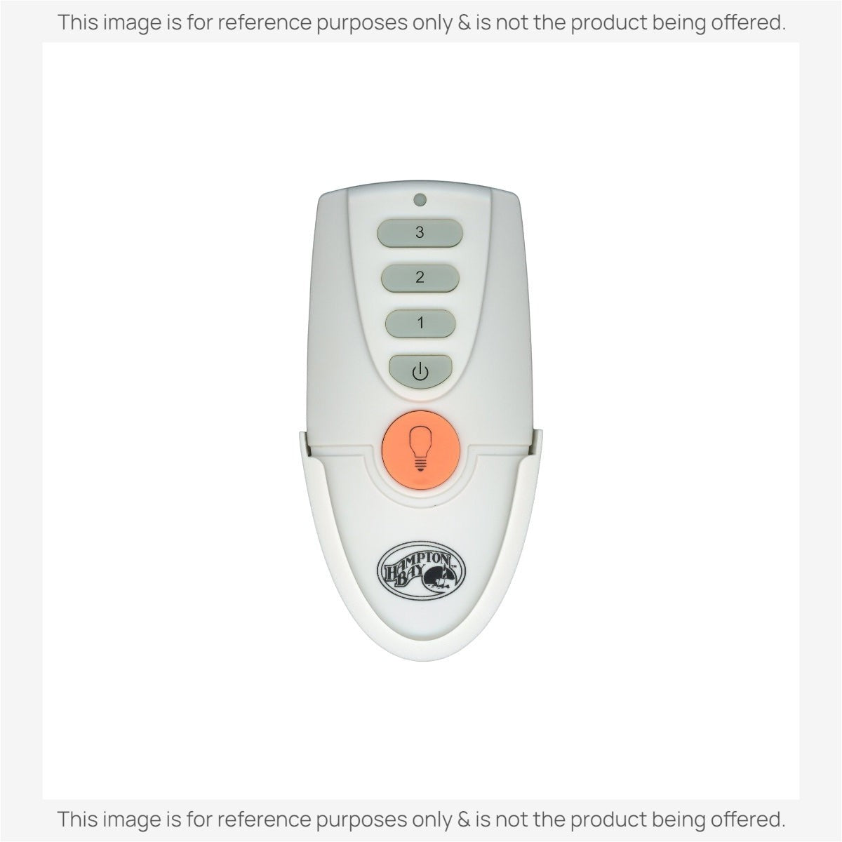 Anderic Substitute for Hampton Bay KUJCE10101 Ceiling Fan Remote Control - KUJCE10101 [63T-AC83T-KIT]