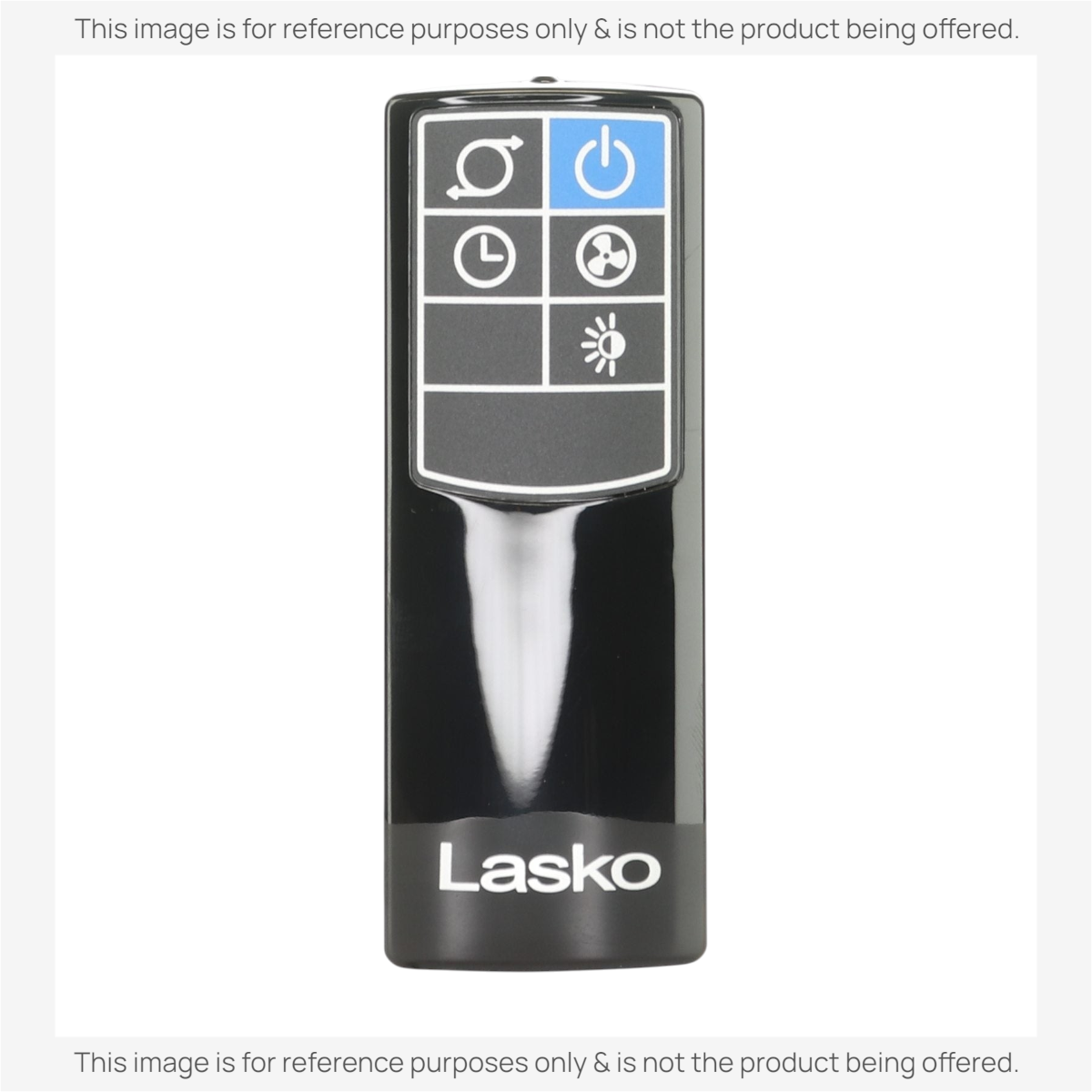 Anderic replacement remote control for Lasko tower fans with black finish and intuitive button interface