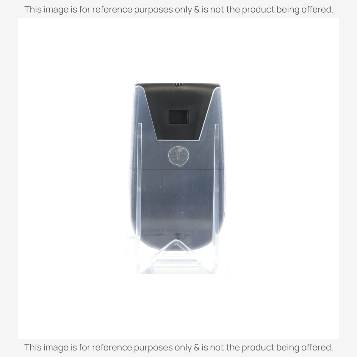 Anderic RRFAN100A replacement remote control for Lasko ceramic space heaters, shown from the back view.