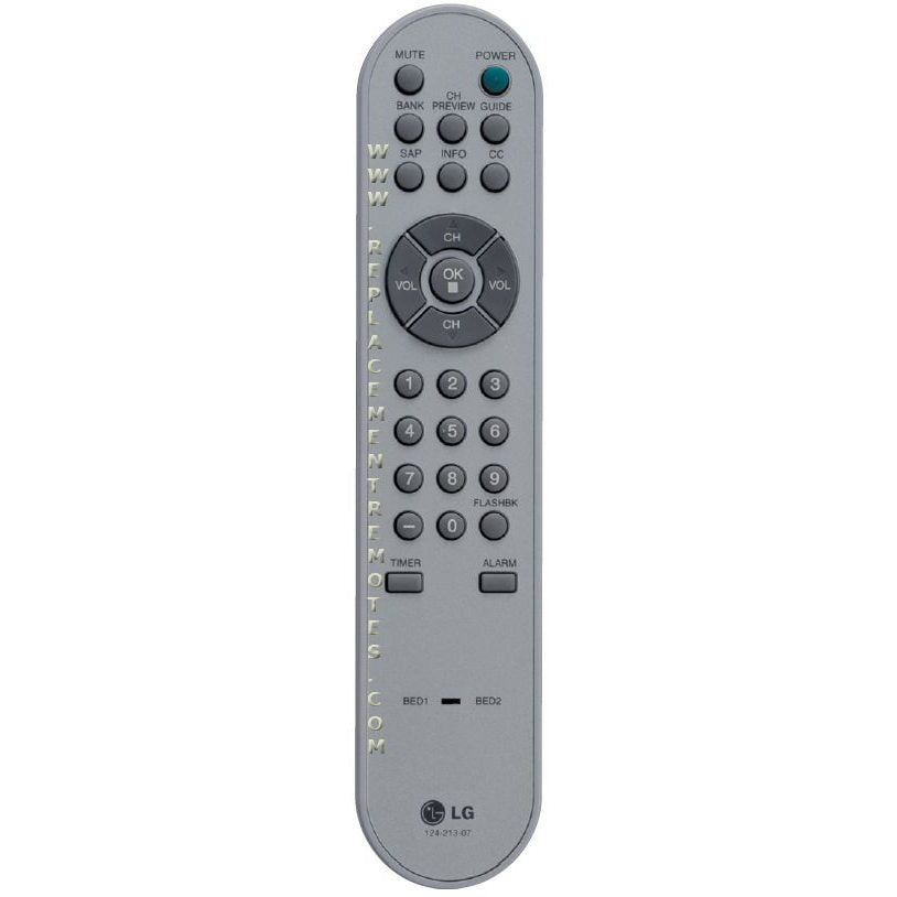 Télécommande pour téléviseur invité LG 12421308