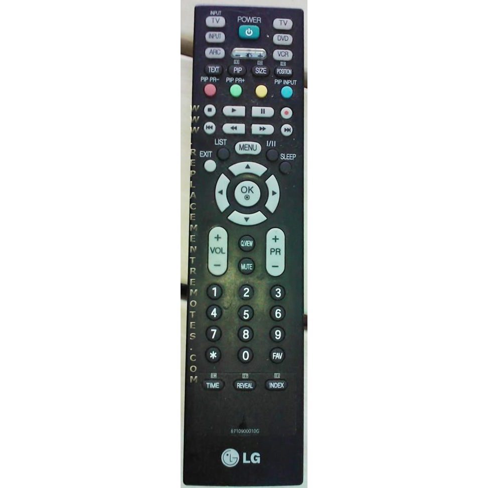 LG 6710900010G TV Remote Control