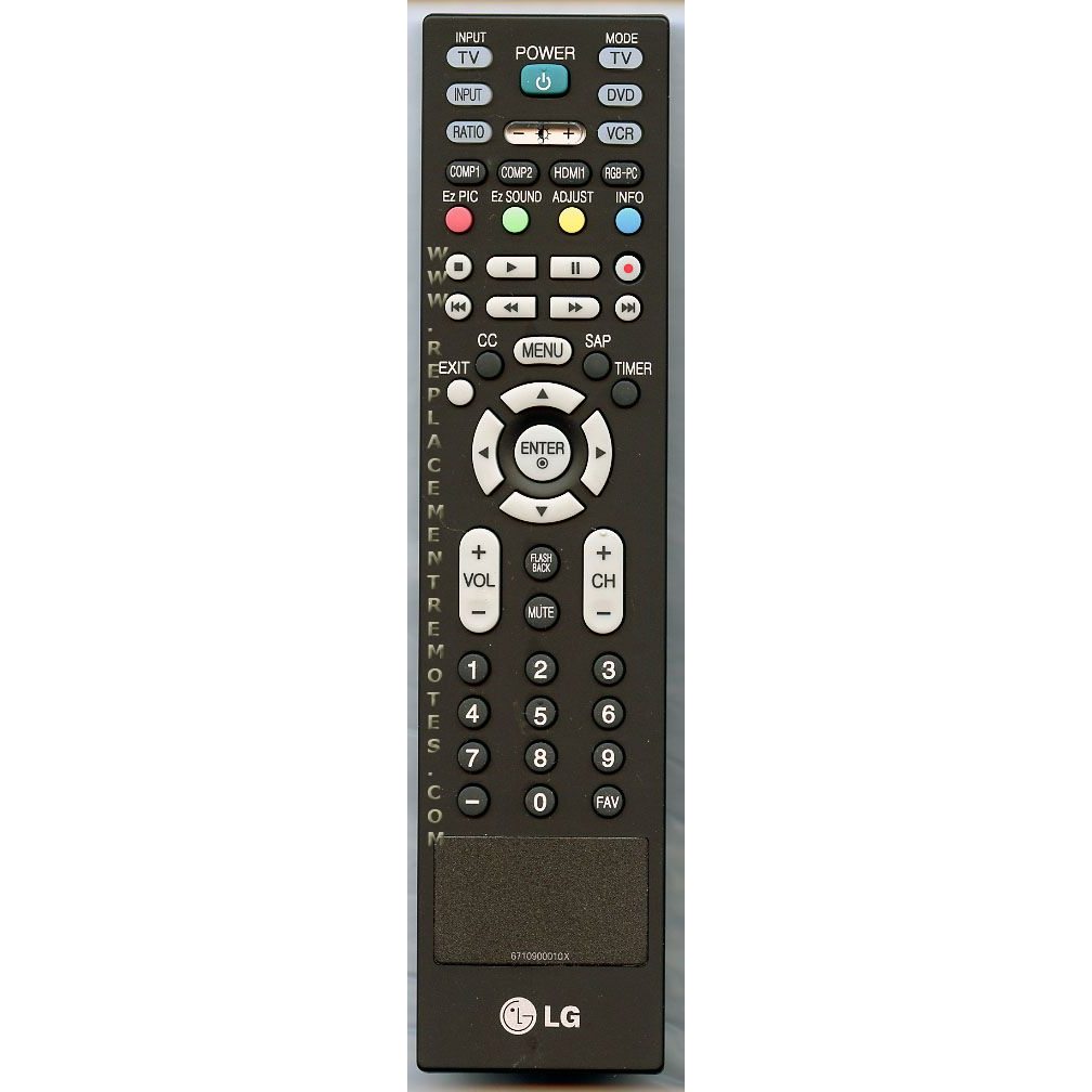 LG 6710900010X TV Remote Control