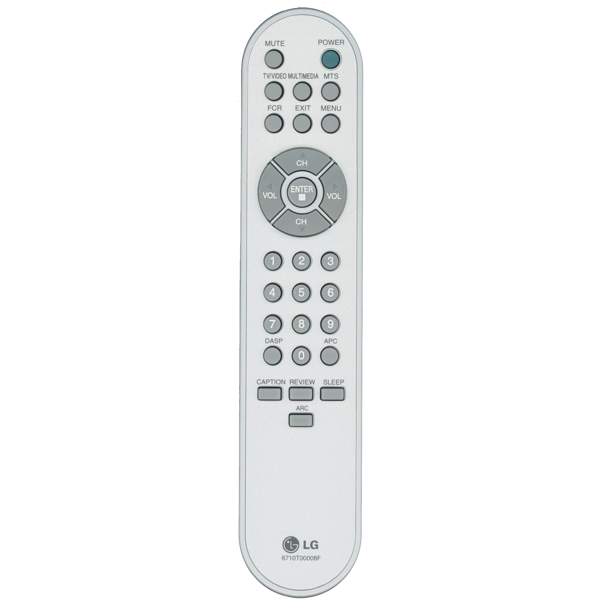 Control remoto del proyector LG 6710T00008F