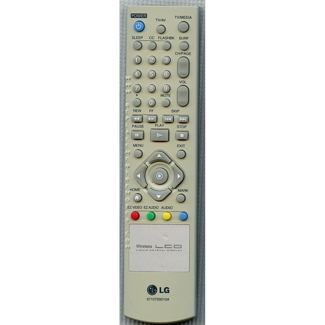 Télécommande pour téléviseur LG 6710T00015A